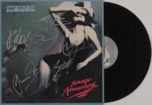 Scorpions Savage Amusement Vinyl Record